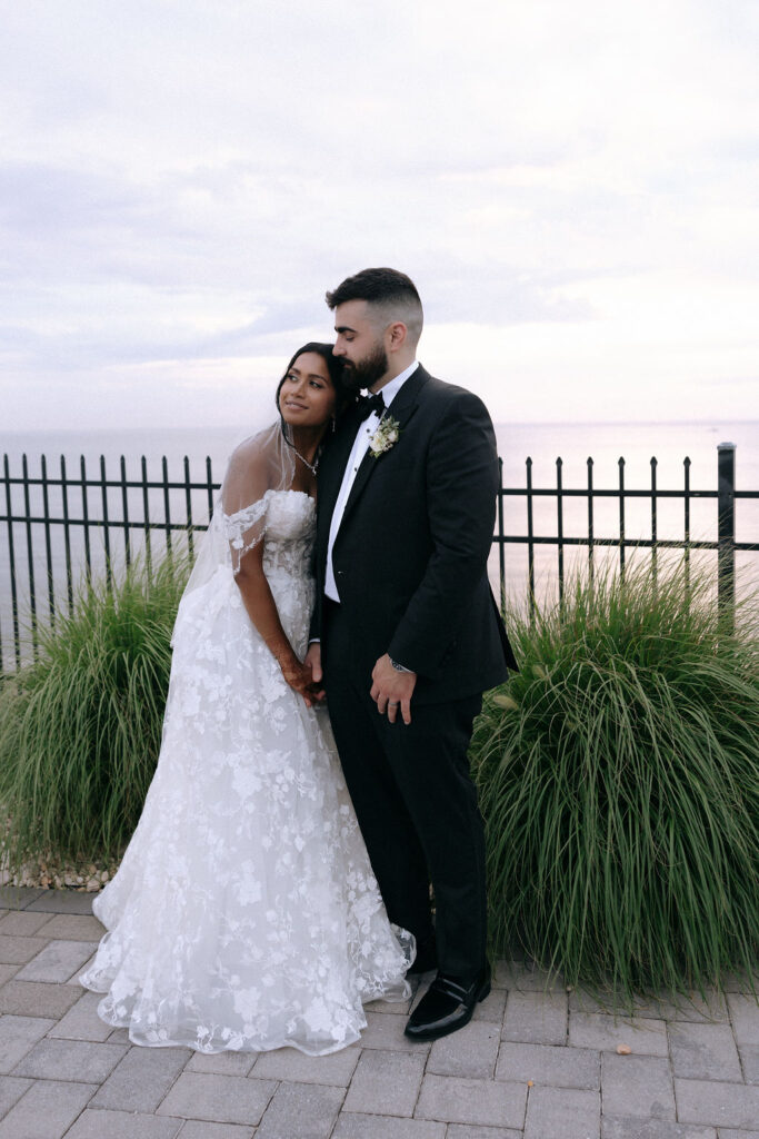 Romantic couple portraits capturing the love and connection between the bride and groom on their wedding day