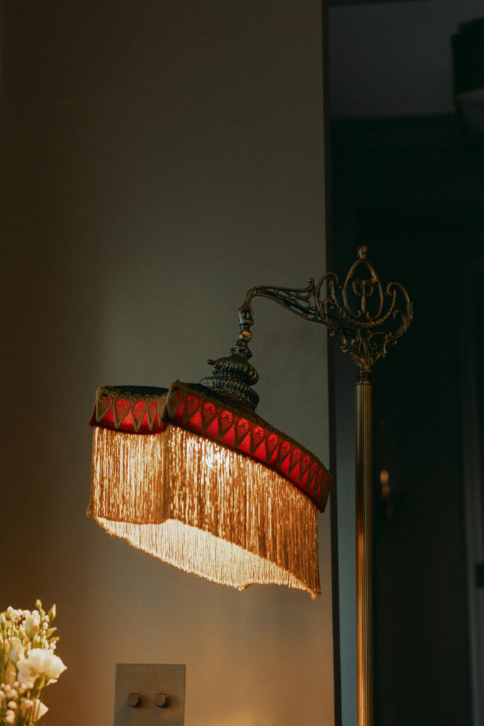 beekman hotel interior detail lamp nyc wedding elopement photography